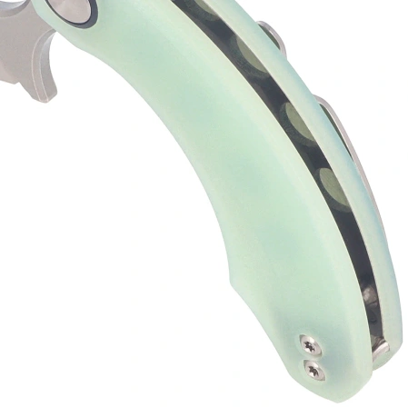 Nóż składany Bestech Strelit Jade G10, Stonewashed / Satin 14C28N by Ostap Hel (BG52B-1)