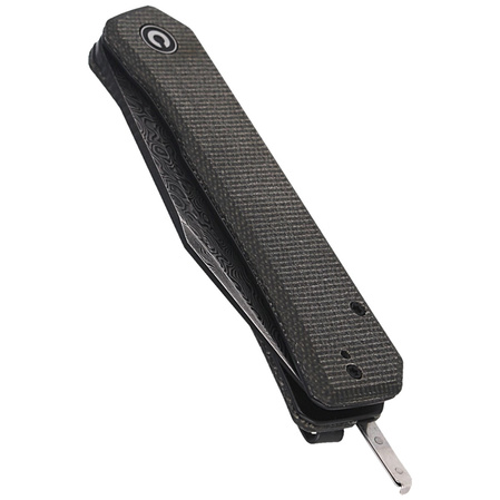 Nóż składany CIVIVI Relic Dark Green Micarta, Black Damascus (C20077B-DS1)