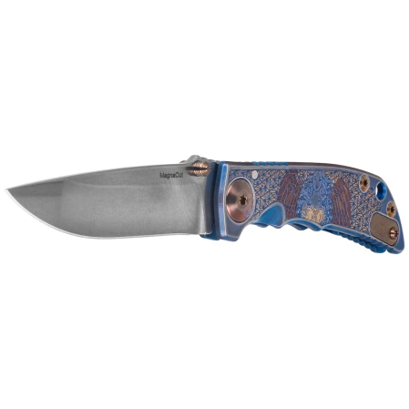 Nóż składany Spartan Blades Harsey Folder 3.25 ''Angel'' Titanium, Stonewashed MagnaCut by William W. Harsey (SF10 ANGL SW)