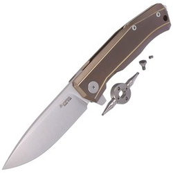 LionSteel Myto Bronze Titanium, Satin M390 by Molletta (MT01 BR)