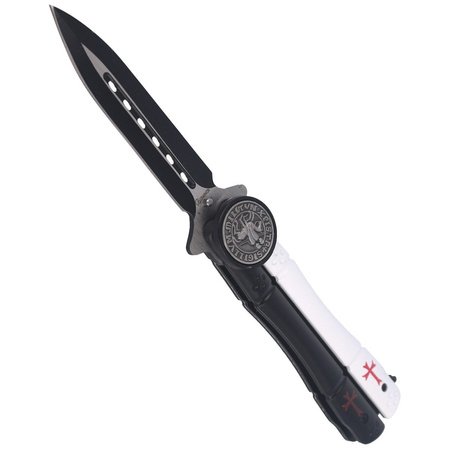 Nóż motylek Marinez Albainox Balisong Crusader 100mm (36255)