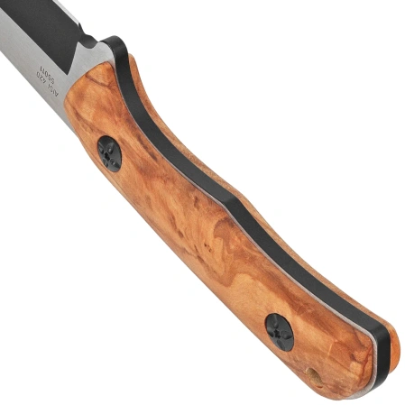 Nóż Herbertz Zebra Wood, Black 420 (55011)