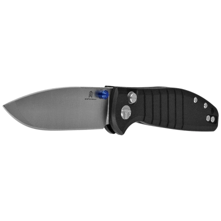 Bestechman Goodboy Jr. Knife Black G10, Satin/Stonewashed D2 by Keanu Alfaro (BMK10A)
