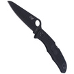 Nóż składany Spyderco Pacific Salt 2 Black Blade Plain (C91PBBK2)