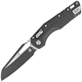 Microtech MSI S/E Knife Black Tri-Grip Polymer, Black M390MK by Tony Marfione (210T-1PMBK)
