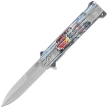 Herbertz CJH Hot Rod Red Knife, Satin 420 (10000634)