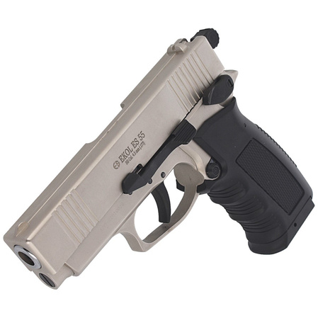 Zestaw pistolet wiatrówka Voltran Ekol ES 55 Satin 4.5 mm, 1500 BBs, 10 kapsuł, tarcze