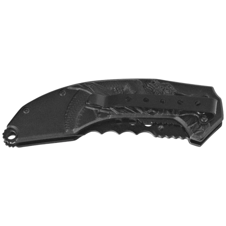 Nóż składany Herbertz 3D Dragon Aluminium, Black 420 (10000367)