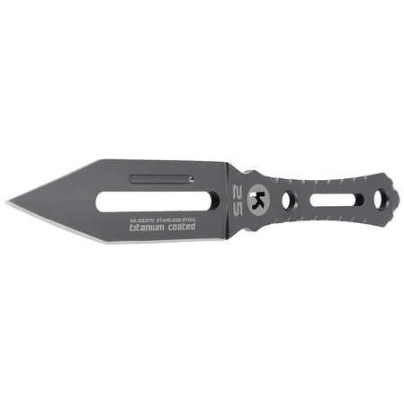 K25 Thrower Knife Titanium 7Cr17Mov (32375)