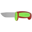 Nóż Mora Basic 511 (C) Ivy Green / Dala Red Polimer, Satin C100S Carbon