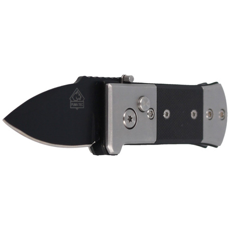Puma TEC Black G10 / Stainless Automatic Knife, Black 420 (313307)