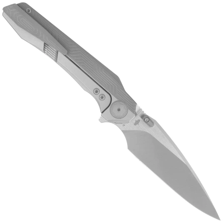 Nóż składany Bestech Wet Nellie Two Tone Gray Titanium, Satin MagnaCut by Kombou (BT2505B)