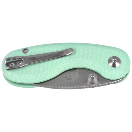 Kizer Microbe Knife Green G10, Satin 14C28N by Maksim Epifantsev (V2742A4)