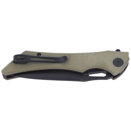 Nóż składany Kubey Raven KB245I Green G10, Dark Stonewashed AUS-10 by Jelly Jerry