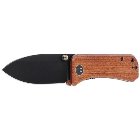 Nóż składany WE Knife Banter Cuibourtia Wood, Black Stonewashed CPM-S35VN by Ben Petersen (2004K)