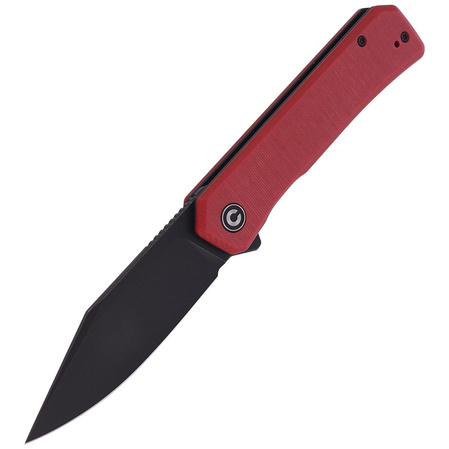 CIVIVI Knife Relic Burgundy G10, Black Stonewashed Nitro-V (C20077B-2)