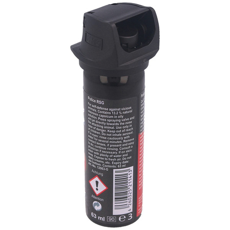Gaz pieprzowy KKS VESK RSG Police Gel 2mln SHU, Stream 63ml (12063-G)
