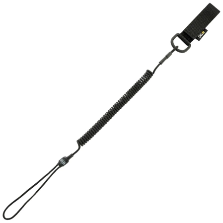 Smycz M-Tac Retraktor Lite Kombinowana Z D-Ringiem Black (51436302)