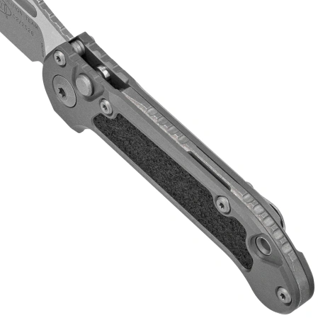 Microtech LUDT Gen III T/E Automatic Knife Natural Clear Aluminum, Apocalyptic M390MK by Tony Marfione (1136-10APNC)