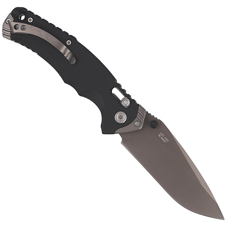 Nóż składany Herbertz Selektion Black G10, Stonewashed 440C (53018)