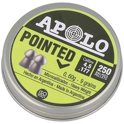 Apolo Pointed Pellets 4.51 mm, 250 pcs. (19102-1)