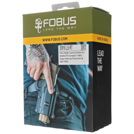 Kabura Fobus Beretta, H&K, Ruger Rotacyjna (EM19 LS RT)