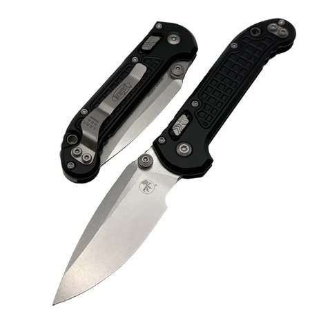 Nóż składany Microtech LUDT Ram-Lok S/E Black Frag Aluminium, Stonewashed M390MK by Tony Marfione (1135RL-10FR)