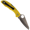 Spyderco Salt 2 FRN Yellow PlainEdge Knife (C88PYL2)