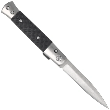 Nóż składany Third Decor Habitat N118B Black Aluminum, Satin 420 (TH-N118B)