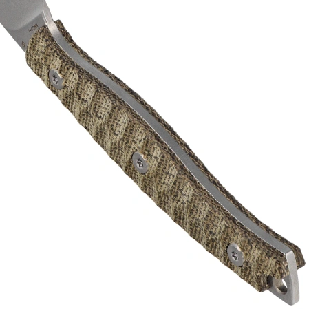 Nóż Bestech Heidiblacksmith #3 Upswept Green Canvas Micarta, Satin 14C28N by Heidi (BFK08C)