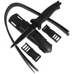 Nóż nurkowy MAC Aquatys 11 2 Black PP-TPE, Black Idroglider W 1.4060
