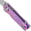 Nóż składany Bestechman Sprite Purple Crystallized Titanium, Stonewashed / Satin M390 (BMK21H)