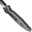 Nóż składany Microtech Socom Elite S/E-M Spike Grind Signature Natural Clear Aluminium, Black M390MK by Tony Marfione (160-1NCSS)