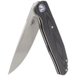 Bestech Knife Ascot Carbon Fiber / Black G10, Satin D2 (BG19A)