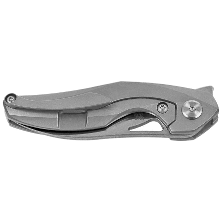 Nóż na szyję Bestech The Reticulan Grey Titanium, Stonewashed / Satin CPM S35VN by Elijah Isham (BT1810A)