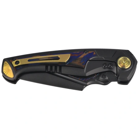 Nóż składany Remette Scepter Black Titanium/Timascus, Black DLC M390 (SCPT-B)