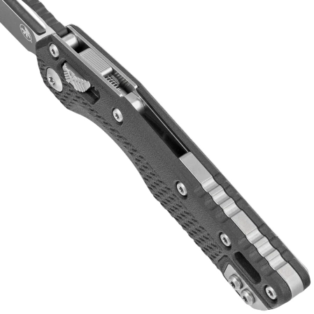 Nóż składany Microtech MSI S/E Black Tri-Grip Polymer, Black M390MK by Tony Marfione (210T-1PMBK)