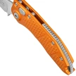 Microtech Stitch-A S/E Automatic Knife Orange Tangerine Aluminum, Stonewashed M390MK by Borka Blades and Tony Marfione (169-10OT)