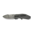 Nóż składany WeKnife Coral SLT Gray Titanium/Marble Carbon Fiber, Gray Stonewashed 20CV by Gustavo T. Cecchini (WE24044-2)