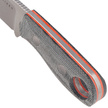 Kizer Beaver Knife Black Micarta / Orange G10, Stonewashed / Blasted Nitro-V (1078A2)
