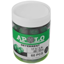 Kule polimerowe Apolo Deterrent Poly Heavy .68, 60 szt.