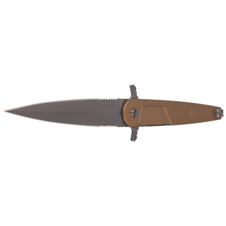 Nóż składany Extrema Ratio BD4 Contractor Desert Aluminium, Stonewashed N690 (04.1000.0498/DW)