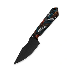 Nóż Kizer Mini Harpoon Multicolored G10, Black CPM-3V by Maverick Customs (1040S6)