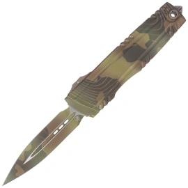Microtech Luminary ZBP D/E Signature OTF Knife Topographic Badlands/Bazooka Camo Aluminum, Topographic Badlands/Bazooka Camo M390MK by Tony Marfione (1270-1TPBNBOCS)