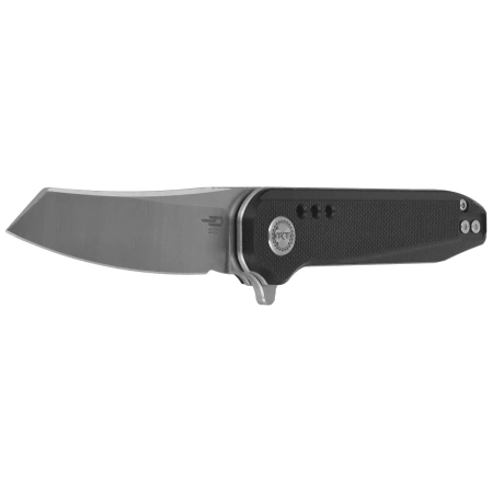 Bestech Syntax Black G10, Stonewashed/Satin 14C28N by Todd Knife and Tool (BG40A)