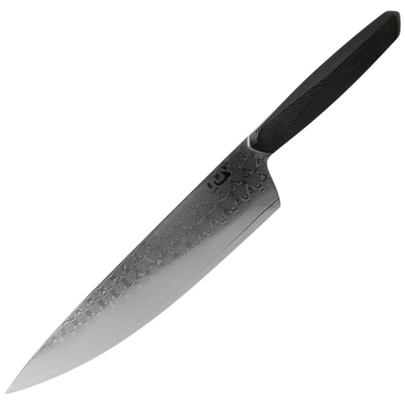 Xin Cutlery XinCore 8.5'' Chef Knife, Black G10, 67-Layer Mirror Polished Damascus (XC126)