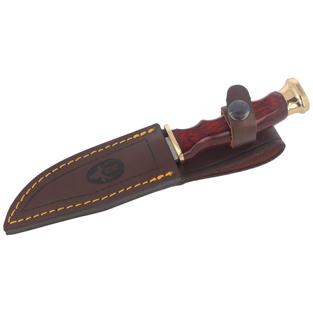 Muela COMF-10 Pakka Wood Knife, Satin X50CrMoV15