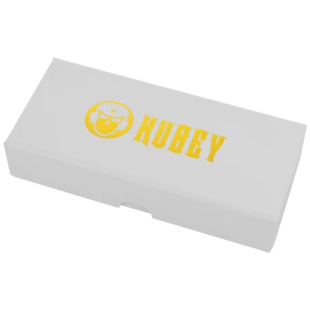 Nóż składany Kubey Wrath Green G10, Blackwashed 14C26N by MUZI Design (KU261F)