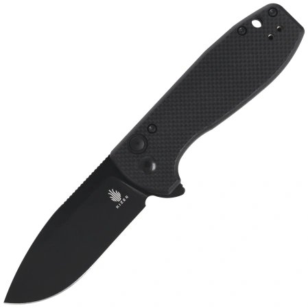 Kizer Amicus Knife Black G10, Black 9Cr18MoV by Azo (L3002A1)