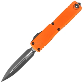 Microtech Ultratech Gen IV D/E OTF Knife Orange Aluminum, Black M390MK by Tony Marfione (11224-1OR)